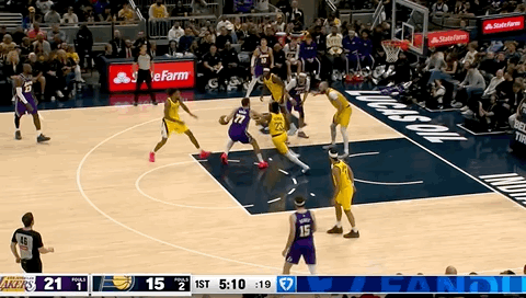 这人到底多大了？湖人国度詹姆斯湖人vs步行者