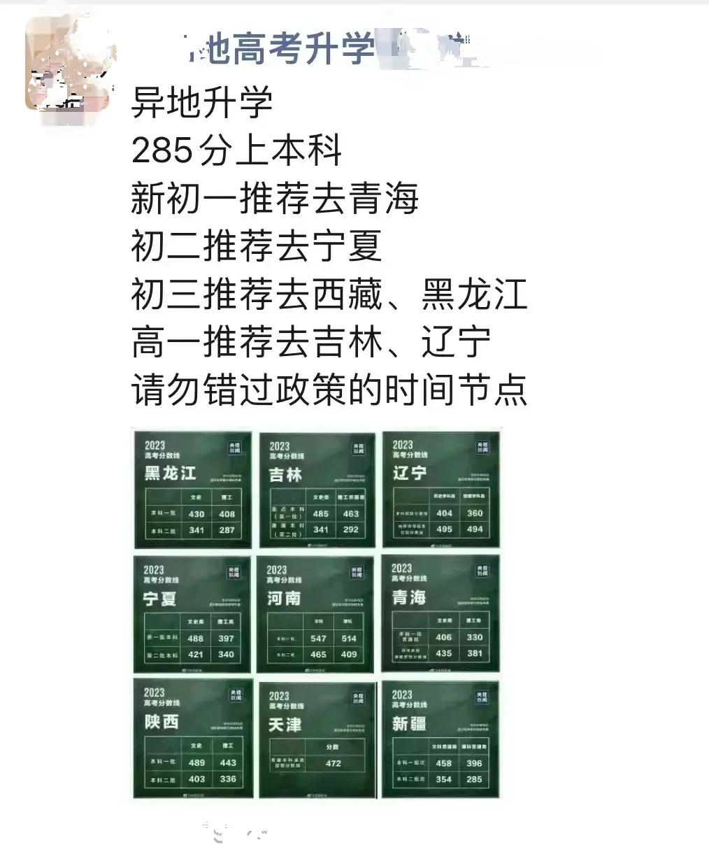 什么时候“老少边穷”的地方这么受欢迎了？西北，东北地区的高考相对容易这是没错的，