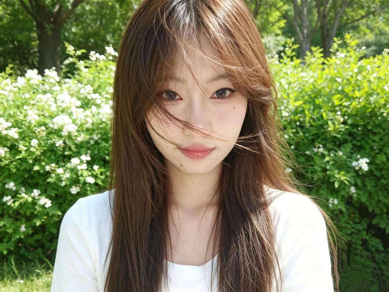 你的到来，是我世界的第一缕春风今天长这样 少女感 甜妹