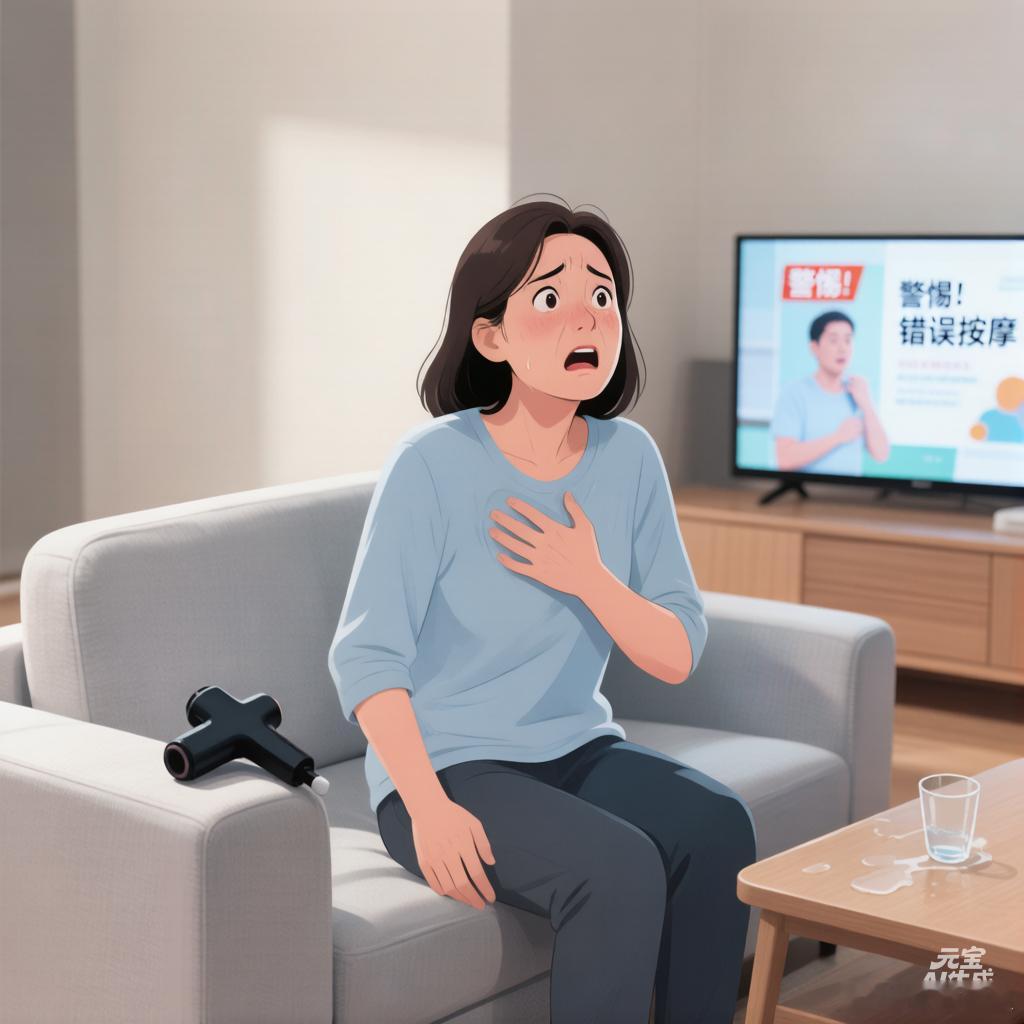 36岁宝妈用筋膜枪按摩突发脑梗三甲医生提醒筋膜枪不能乱打颈部筋膜枪这东西，买的时