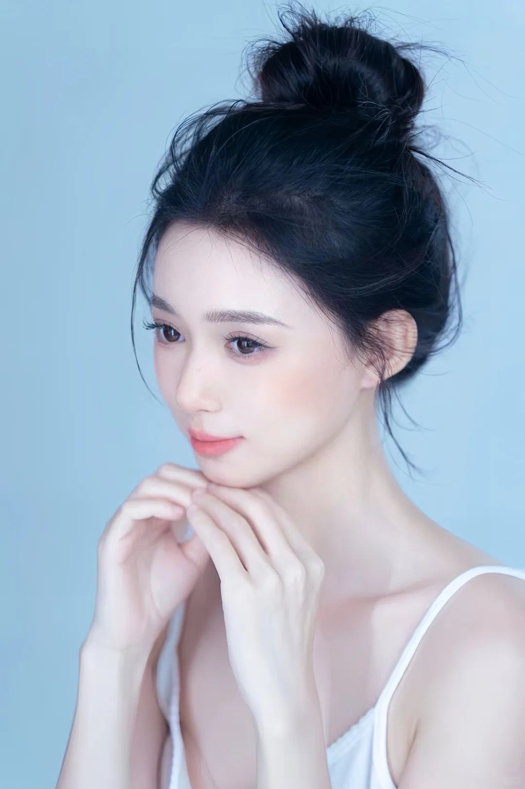 好喜欢干净的肖像写真