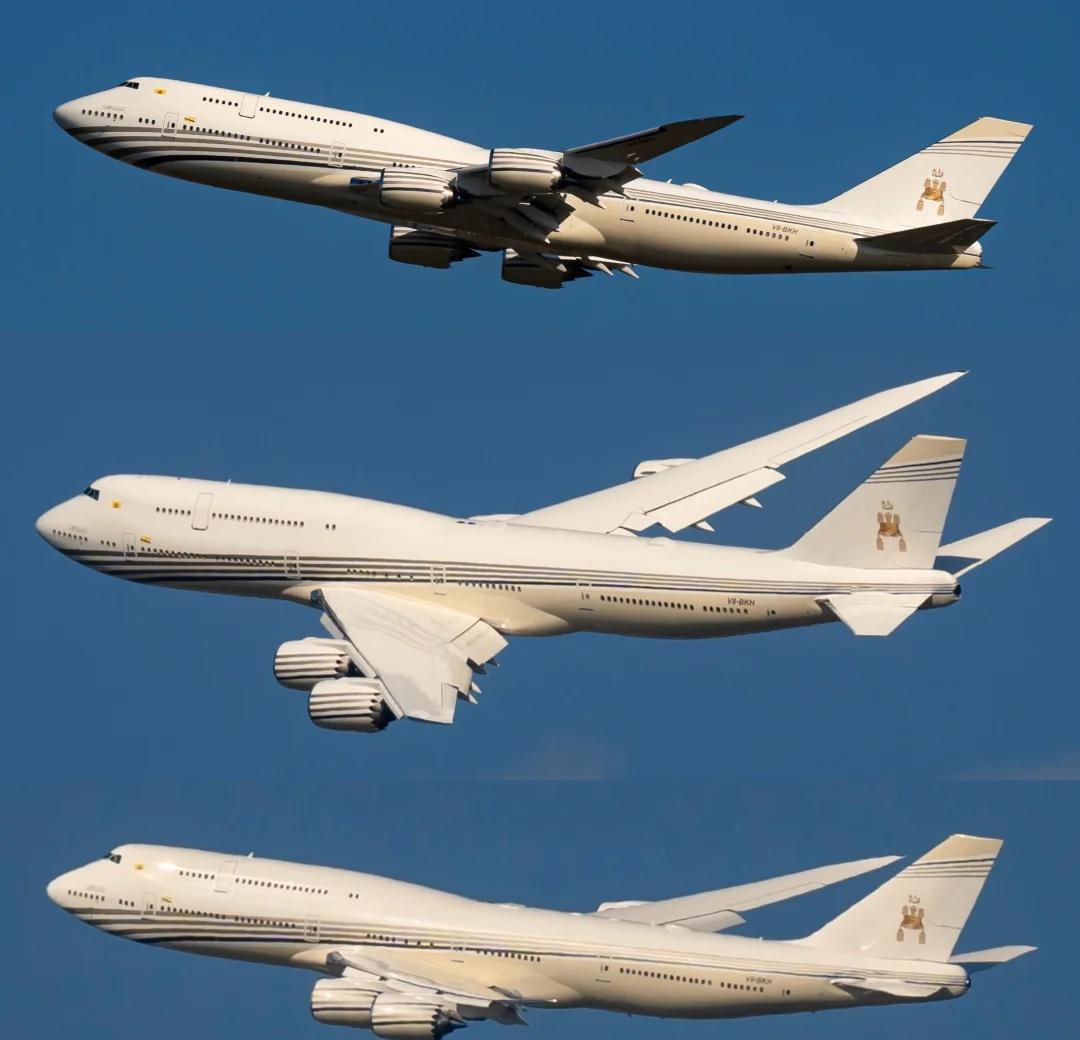 在？来釜山拍专机打拐
🇧🇳文莱苏丹兼国家元首 哈桑纳尔·博尔基亚的747-8