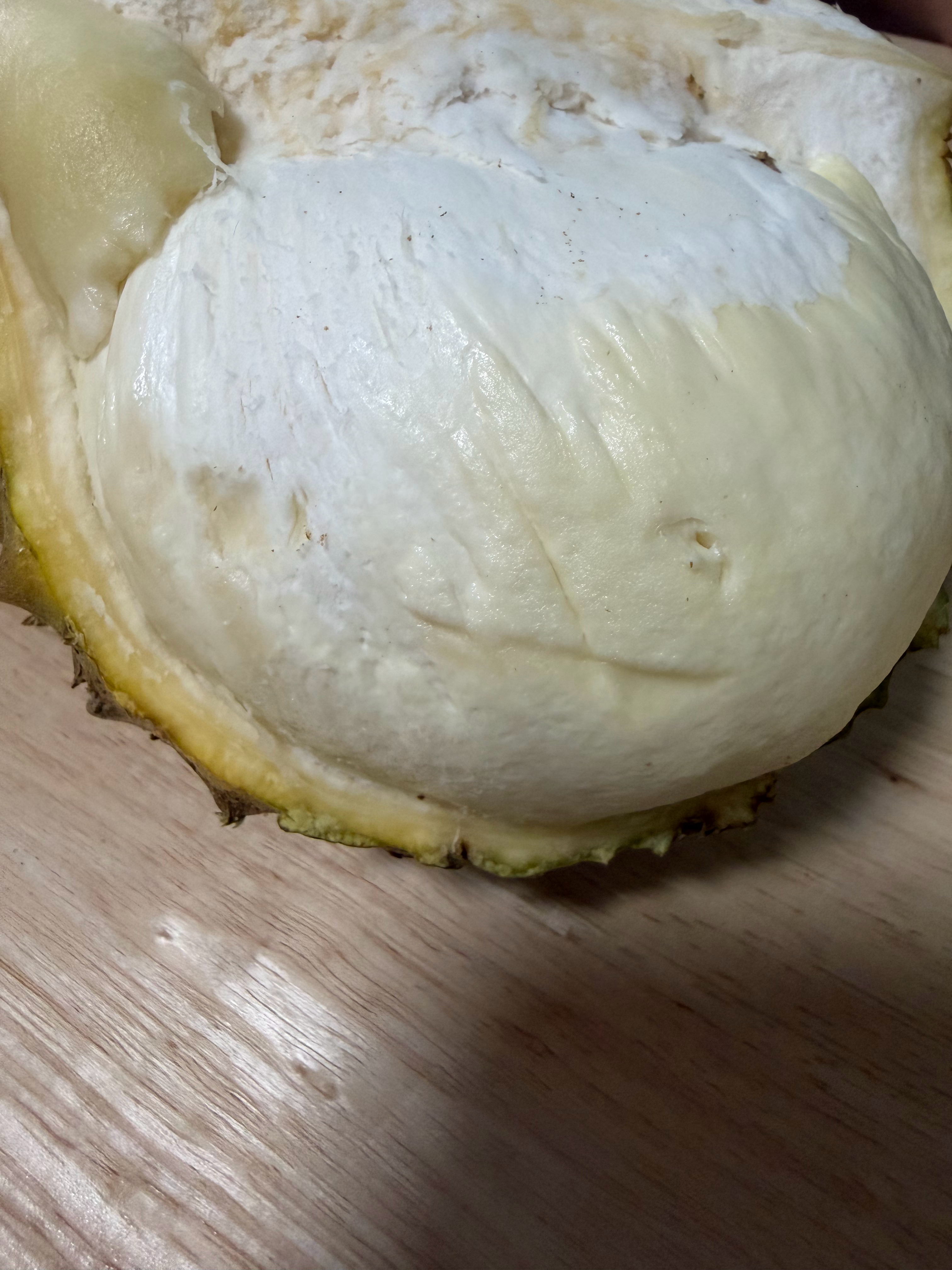 今年买到的第二个生包/死包榴莲了果型那么完美！壳那么薄！再也不买山姆以外的榴莲了