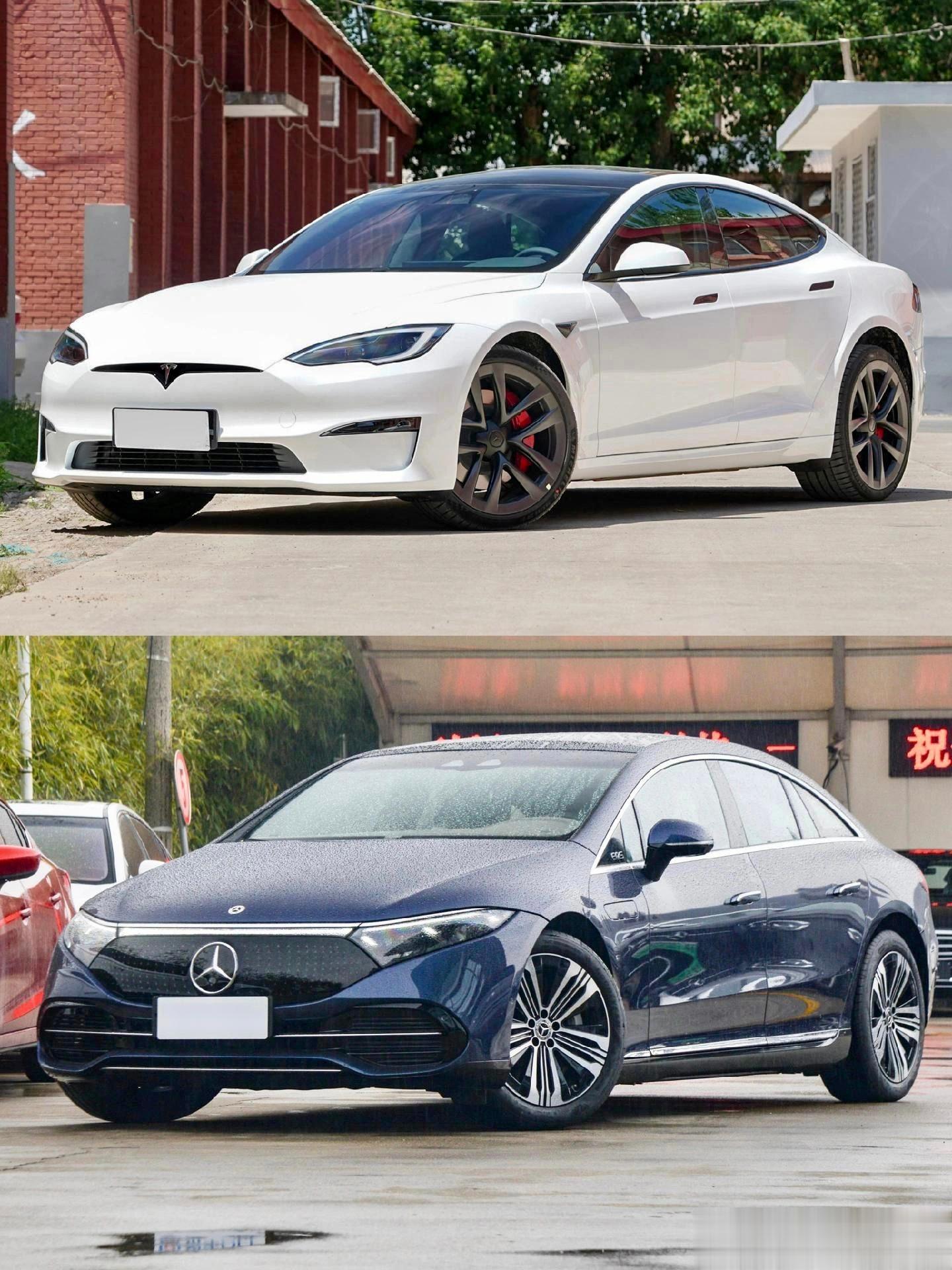 百万级别的电动车，你会选哪特斯拉还是奔驰呢？#特斯拉# ​​​