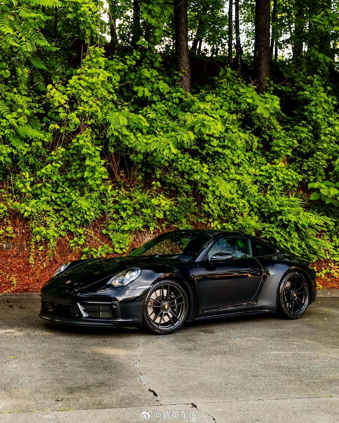 保时捷911 GTS 黑外黑内带前悬升降 运动排气 柏林之声 ​​​