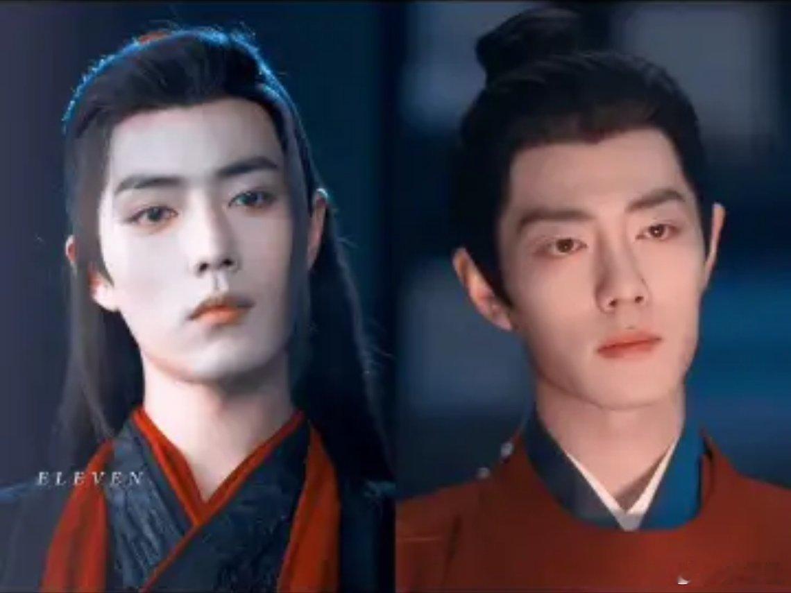 我那迷人又权威的老祖宗！明明同一张脸，但看着就不像是同一个人演的，肖战一人千面啊