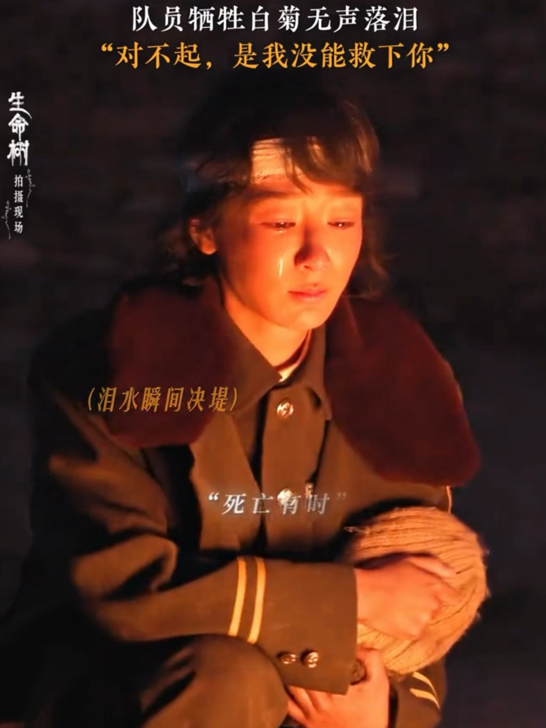 这一大早就让我忍不住跟着白菊哭真的好么😭明明是无声的眼泪但哀痛却一分不少…生命