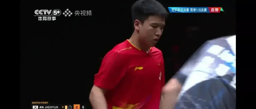 向鹏4比2赢了安宰贤。
 
六局比分咬得挺紧，有一局甚至打到16比14才分胜负。