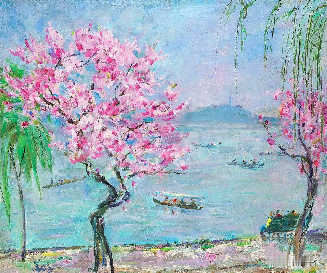 50年前的西湖春天 隔着半个世纪依然能闻到花香

大家小品 《西湖桃花》 胡善馀