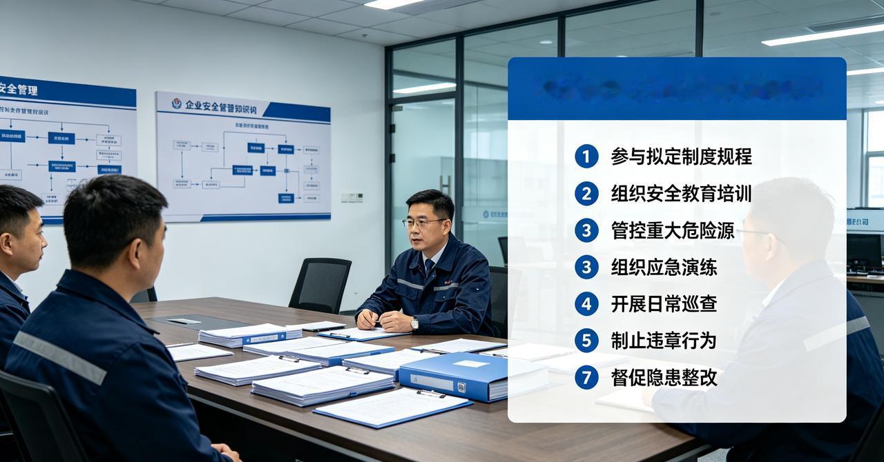 中央巡查必问话！安全管理人员7项法定职责，这么做才算履职到位
 
很多企业安全员