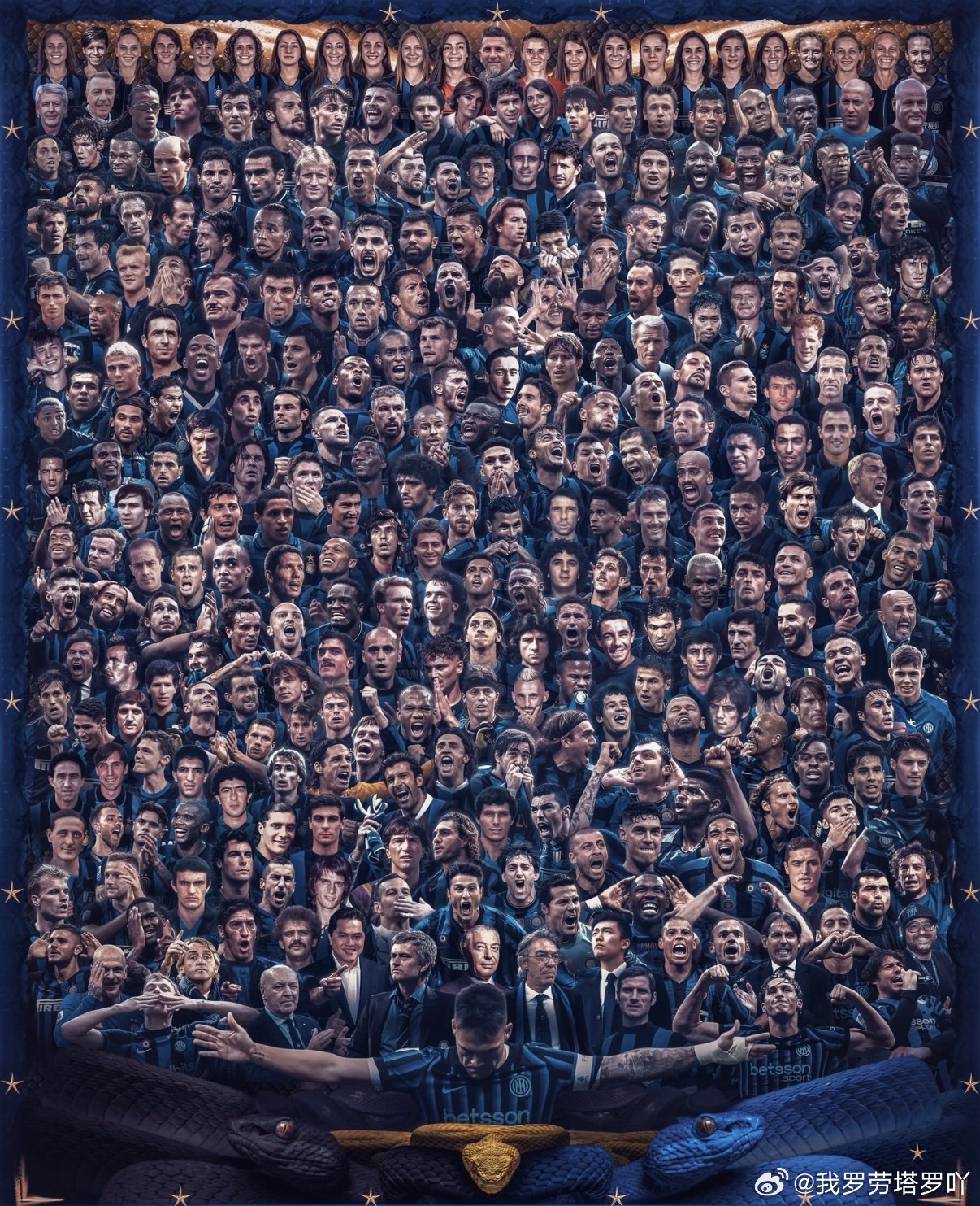 国际米兰  对于百年国米，你是否能认全其中的每一位成员？ 