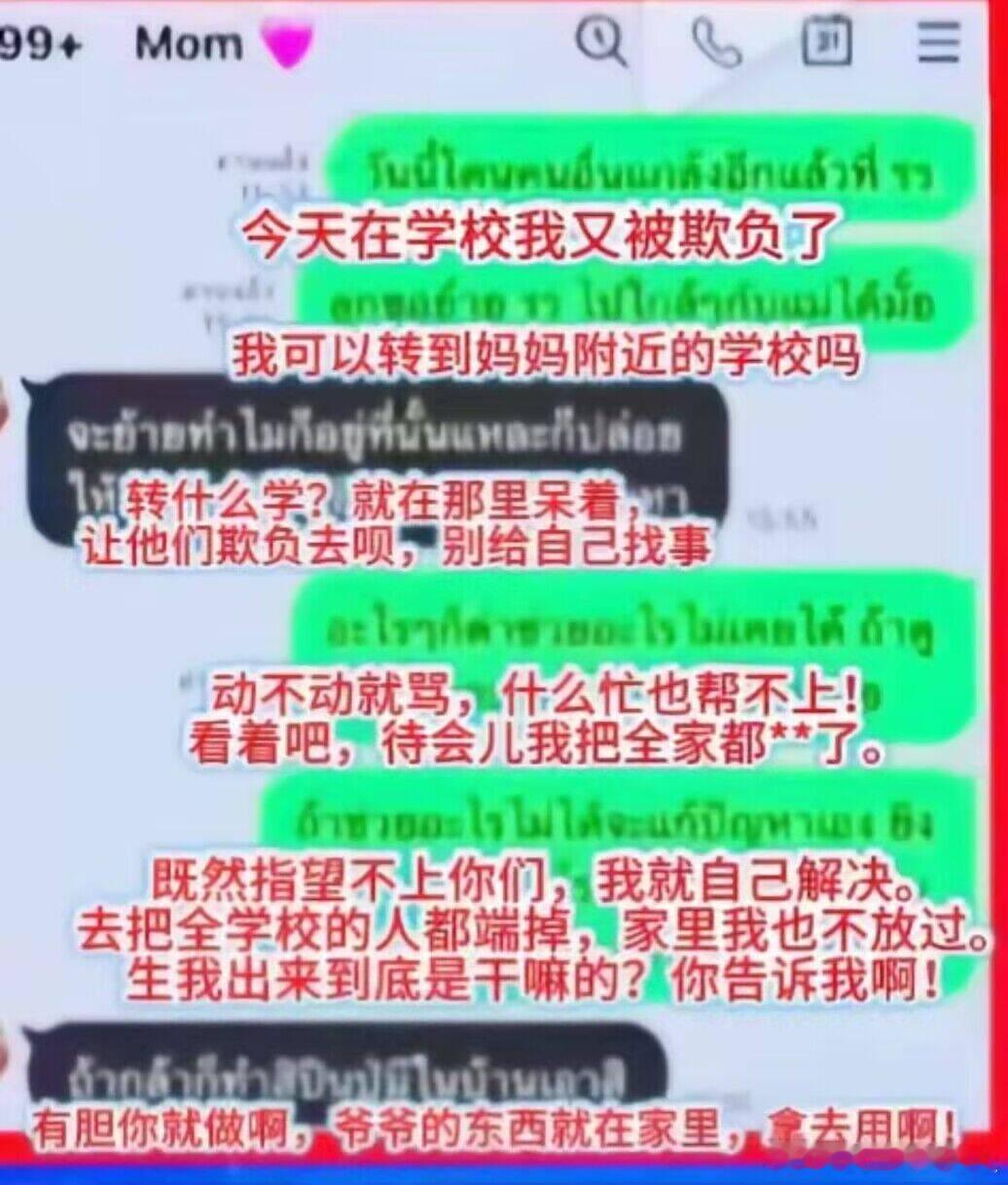 泰国校园枪击案枪手为初中生霸之意志 