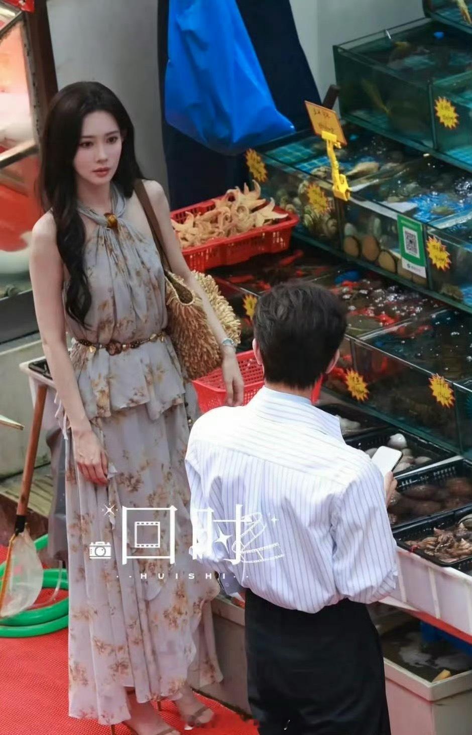 丁禹兮、孟子义爱在无尽夏外景同框路透生图 