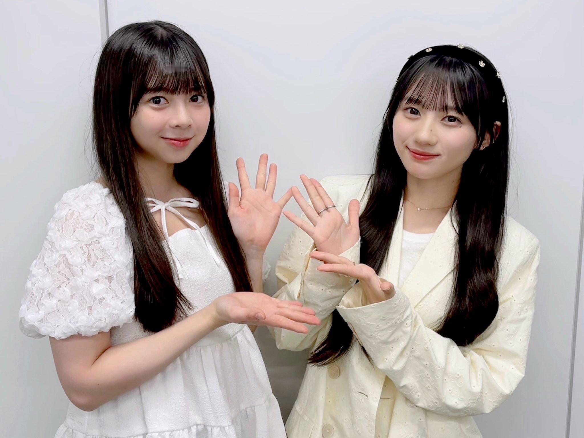 川﨑桜長嶋凛桜　らじらー ​​​