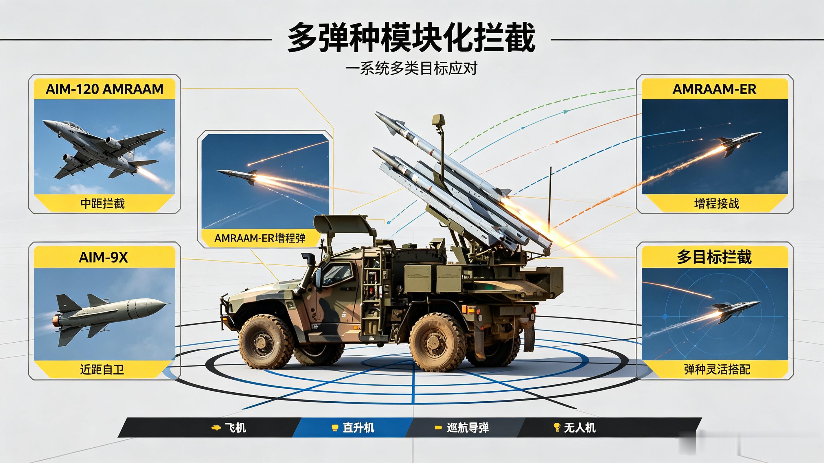 每天认识一件兵器每天认识一件兵器——NASAMS中程防空系统（澳大利亚）今天聊聊