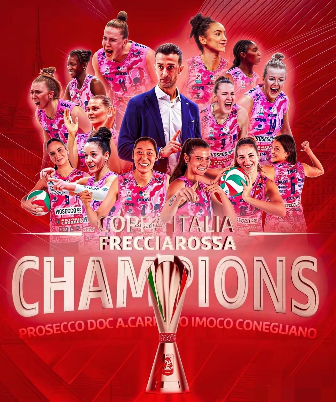 意大利杯决赛，科内利亚诺3:0斯坎迪奇（31:29/26:24/27:25）获得