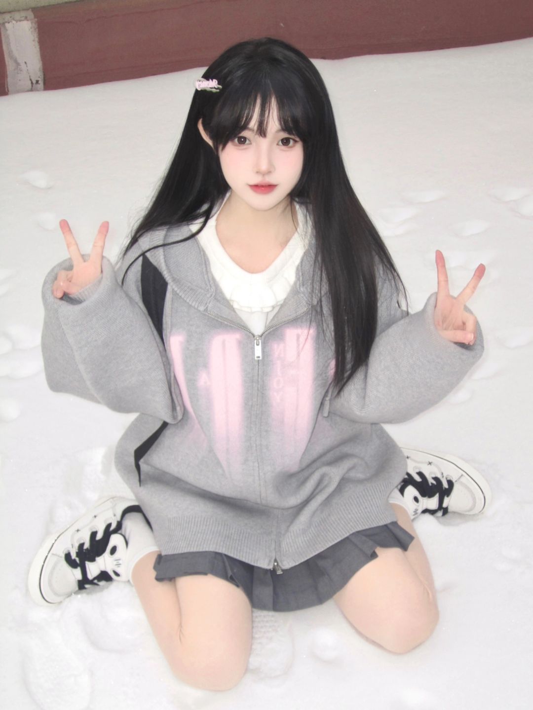 雪地里相爱