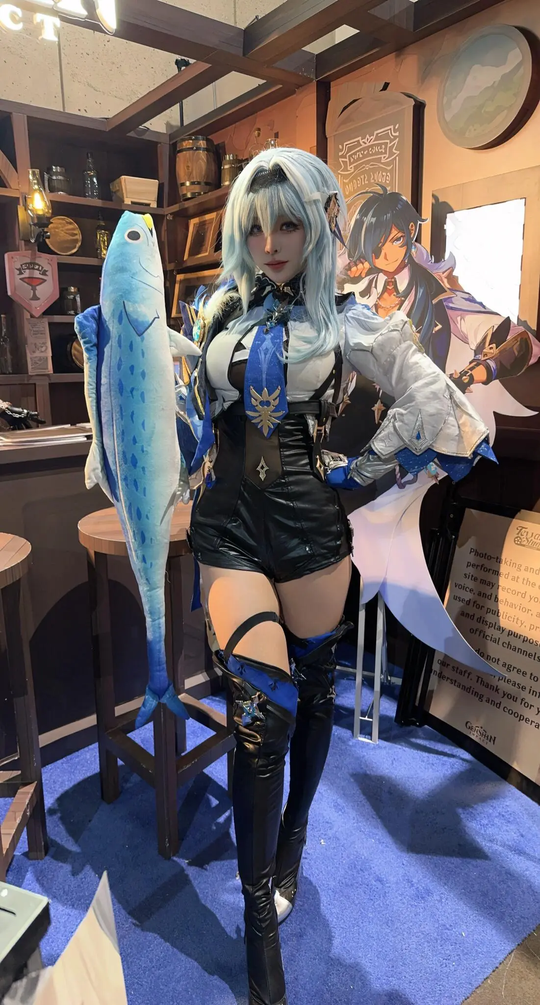 cosplay 你要怎么抵抗我 优菈cos 考斯普雷cosplay 性感美女