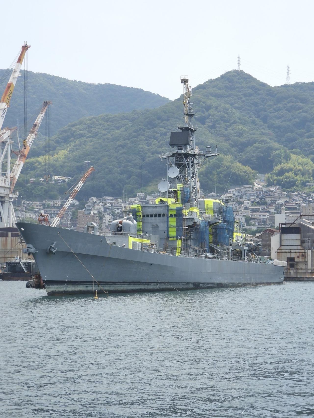 日本海上自卫队训练舰“旗风”退役后的近况
2026年8月14日，在从福冈返回大阪