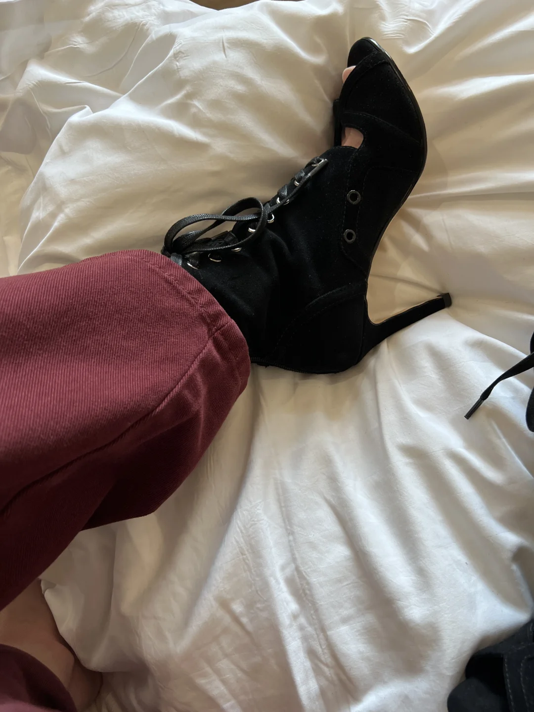 黑色秋冬heels怎么搭都舒服好看