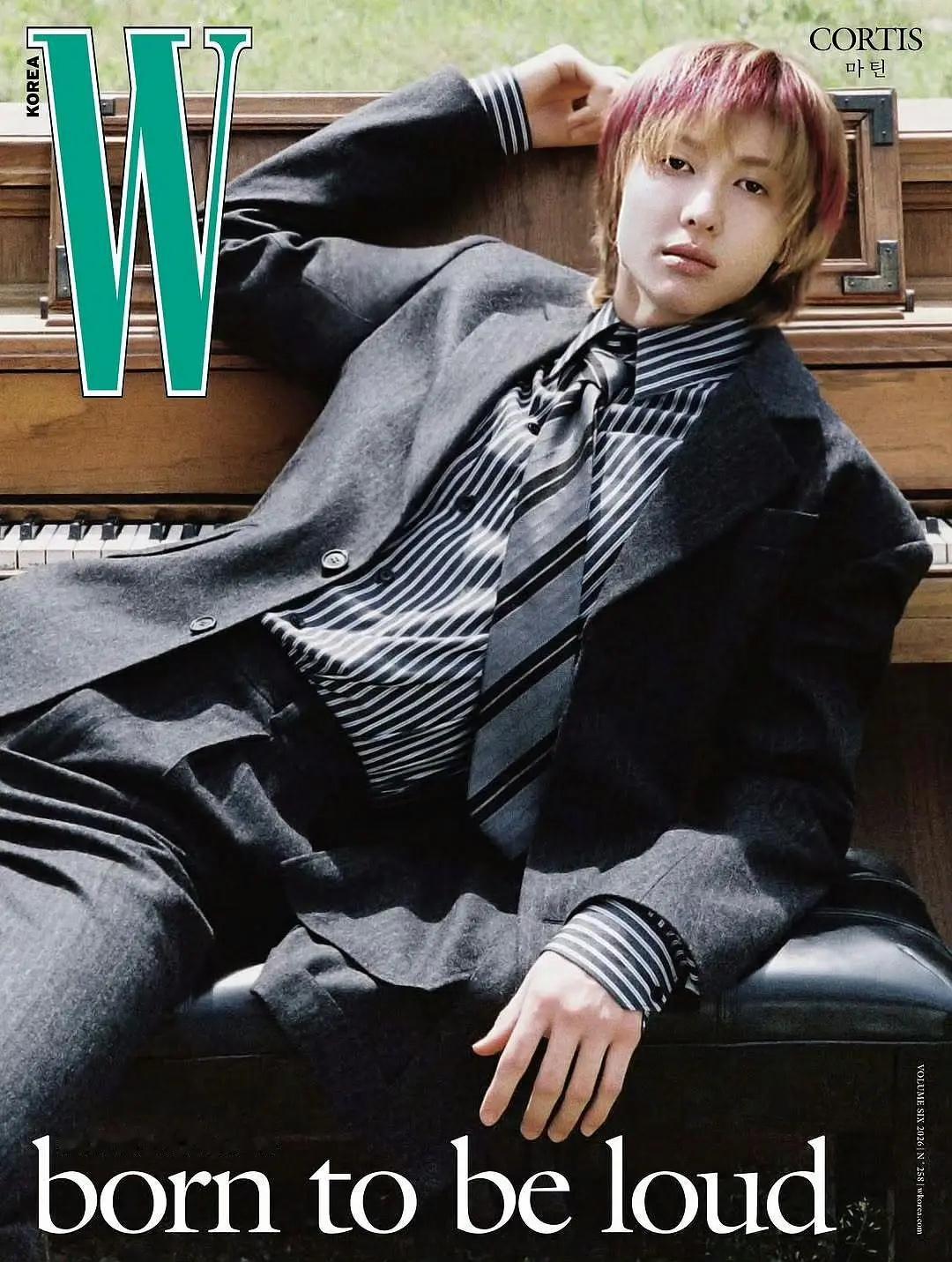 马丁YSL合作封面 马丁合作YSL登上 W Korea 六月刊封面，好酷😎 