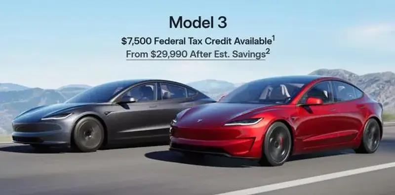【特斯拉在美国推出新款Model 3长续航后驱车型 售42490美元】日前，特斯