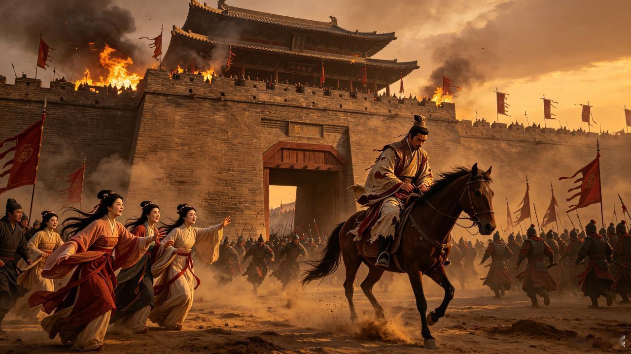 刘玄:     皇帝当成这个样子还不如死了拉倒。

公元25年9月的一天，当赤眉