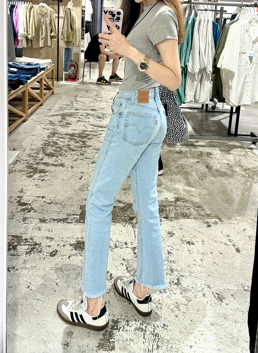 Levis501×SAMBA的日常👖👟