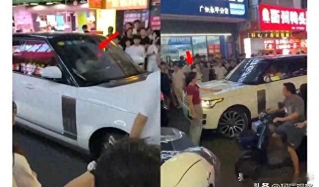 七夕夜广州堵车捉奸？丈母娘卡宴硬刚女婿路虎，全程被拍