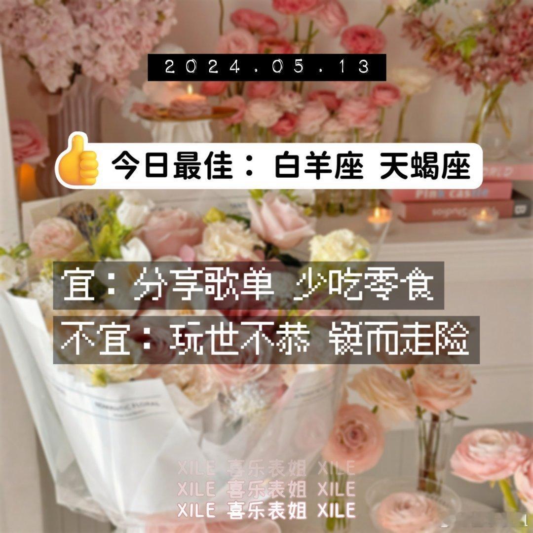 明日提醒#十二星座# ​​​