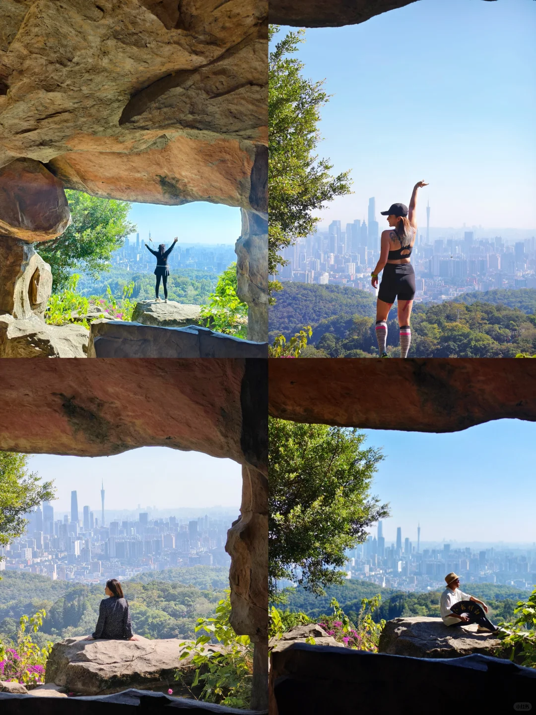 白云山的岩洞拍摄机会 真的超出片