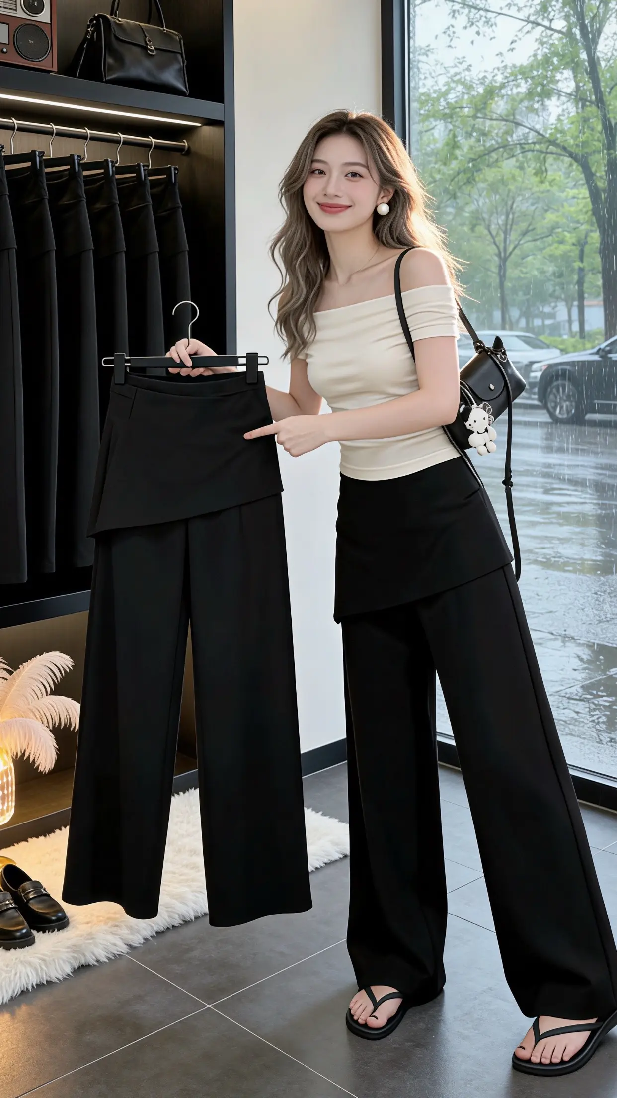 谁能拒绝夏日姐感穿搭呢 百搭神裤人手一条 修饰腿型的裤子 一眼就爱上的...