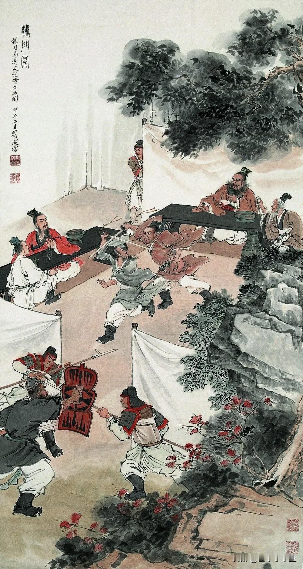 我们常人都知道当时该杀了刘邦。但是，我们的以为都是过去未来时。
当时，项羽根本就