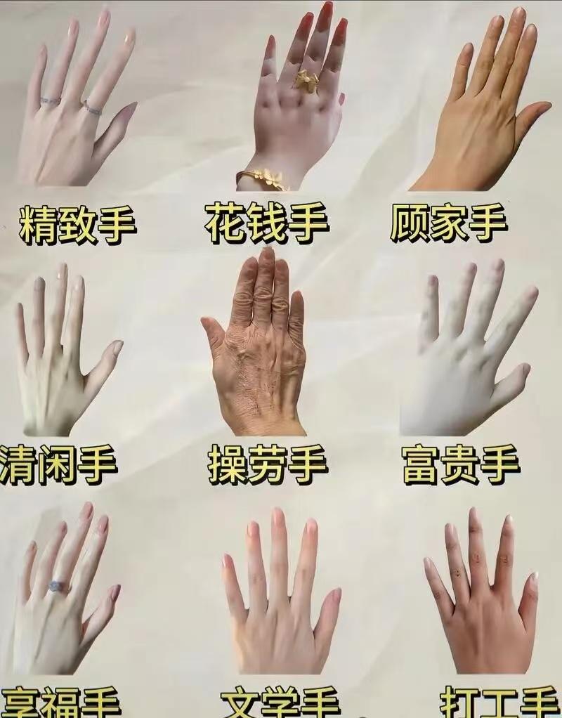 好家伙！看了这张图，翻出自己的手一对比——常年搬砖、疯狂敲键盘，纹路清晰得跟高德