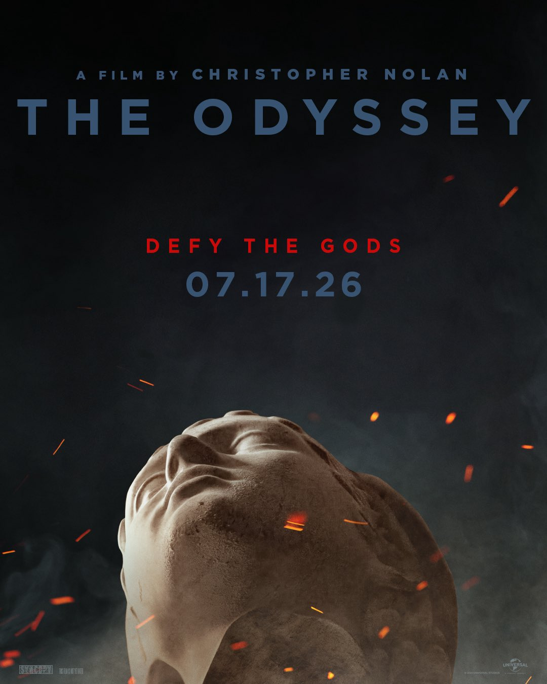 诺兰新片《奥德赛》提早一年就在IMAX 70mm胶片格式场次开启预售，这也是影史