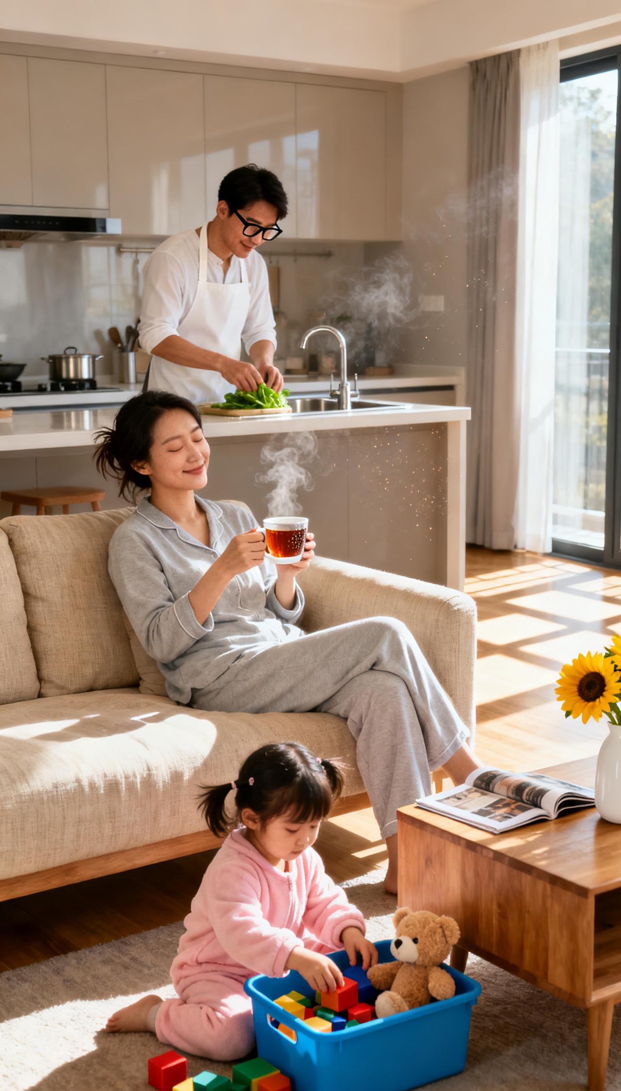 | 情感

当妈后，我终于学会了“不及格”

深夜两点，哄睡完二宝，看着镜子里那