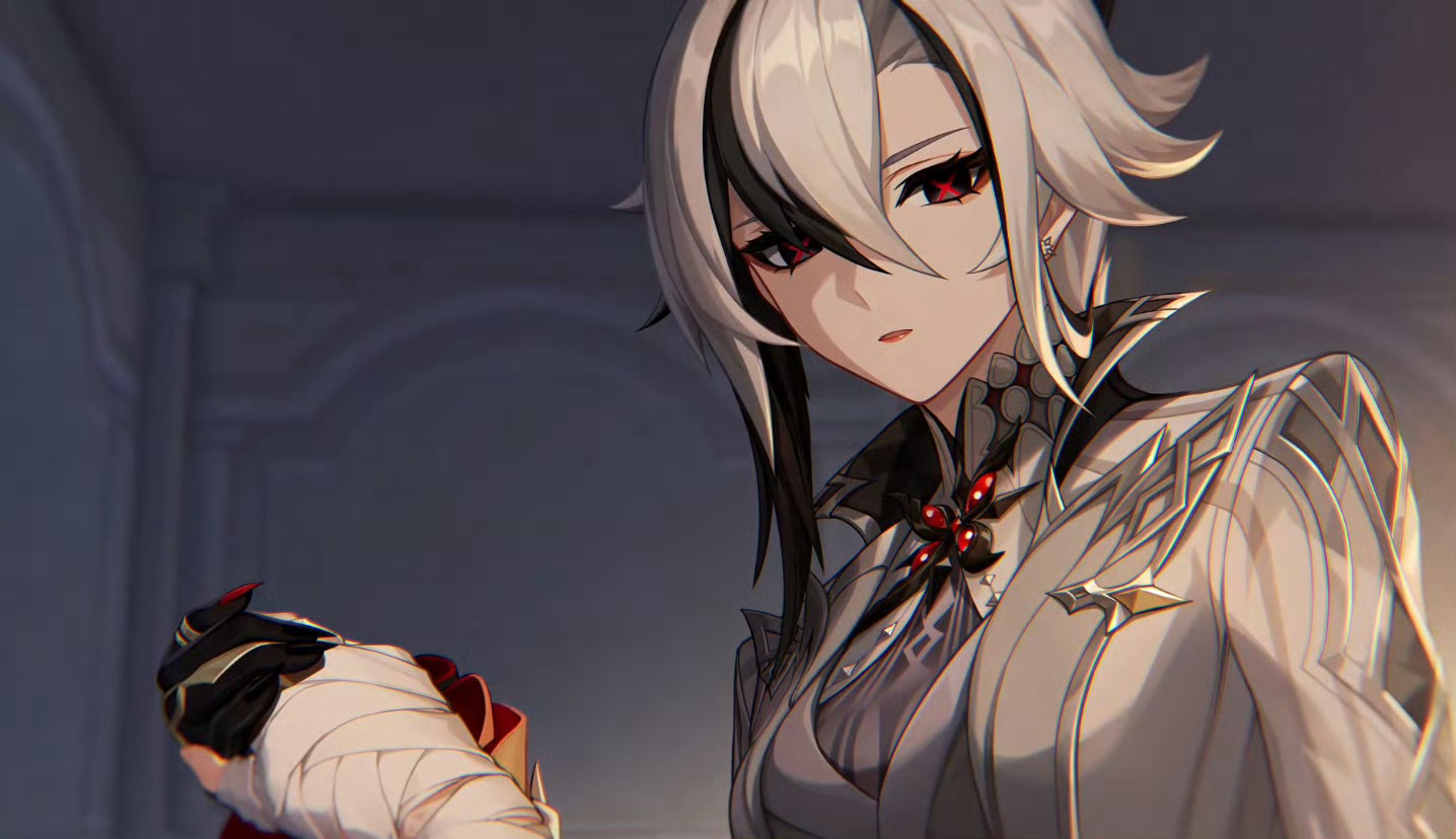 #原神[超话]##阿蕾奇诺##原神阿蕾奇诺#仆人姐姐——好帅[泪][泪] ​​​