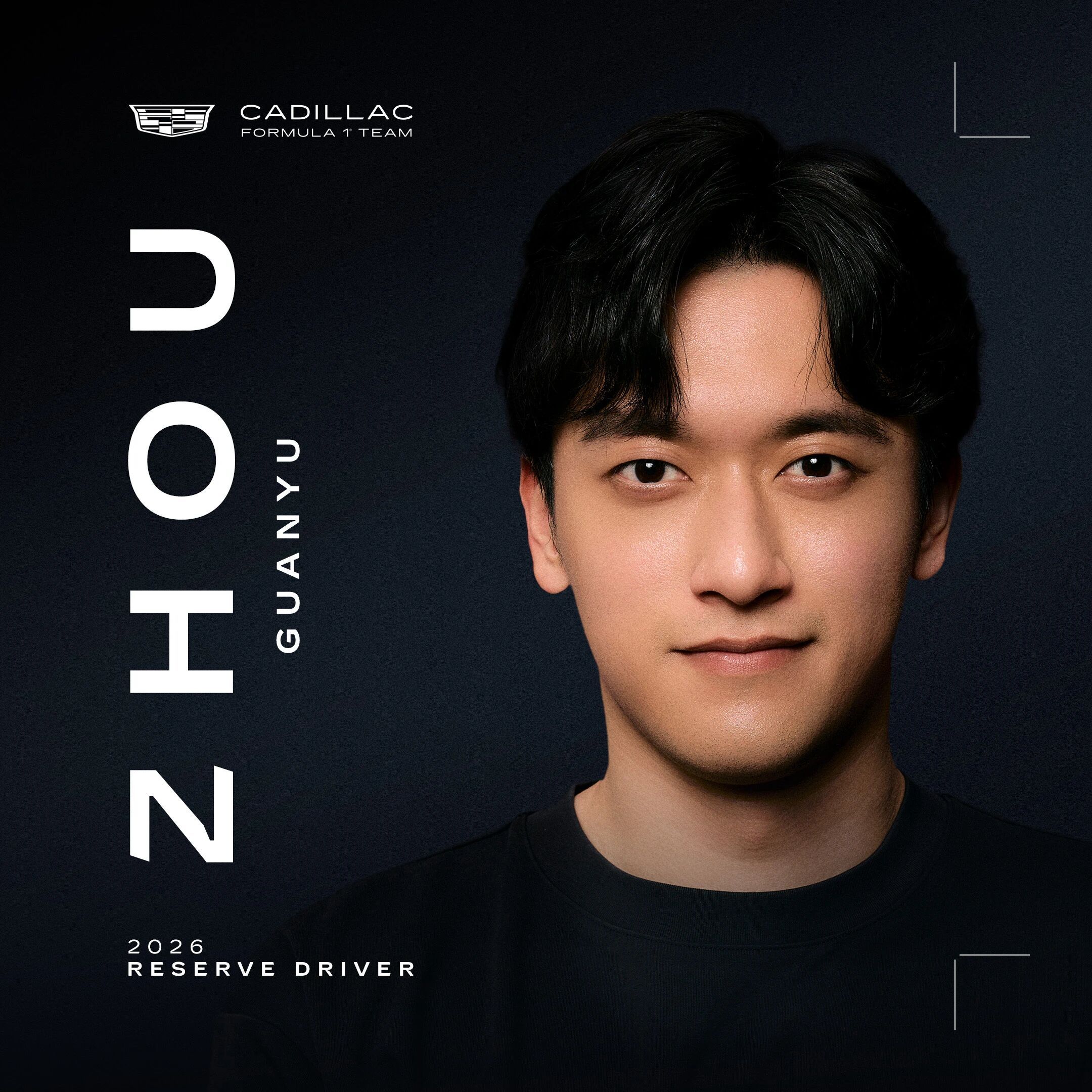 周冠宇回应凯迪拉克官宣作为凯迪拉克的车主，我自豪！我开心！我兴奋！yeah～～～