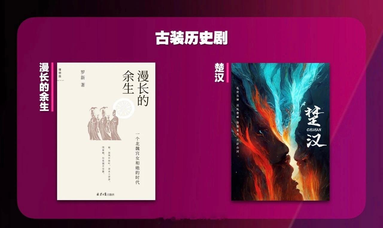 古装历史电视剧《漫长的余生》 罗新《漫长的余生：一个北魏宫女和她的时代》影视化制