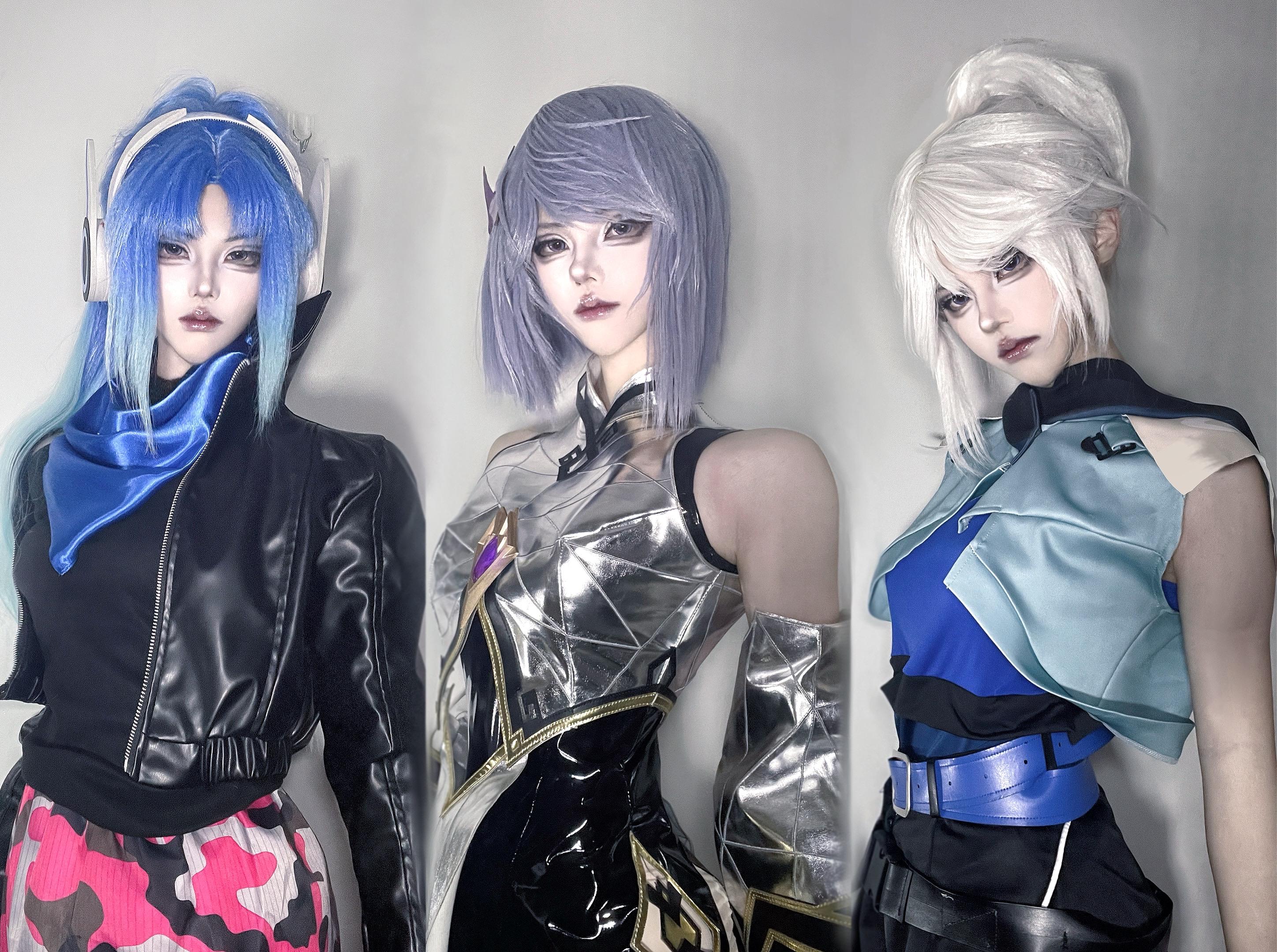 三大幻神。     这三个人带过的妹可以绕地球10圈 仿的女神的绘制