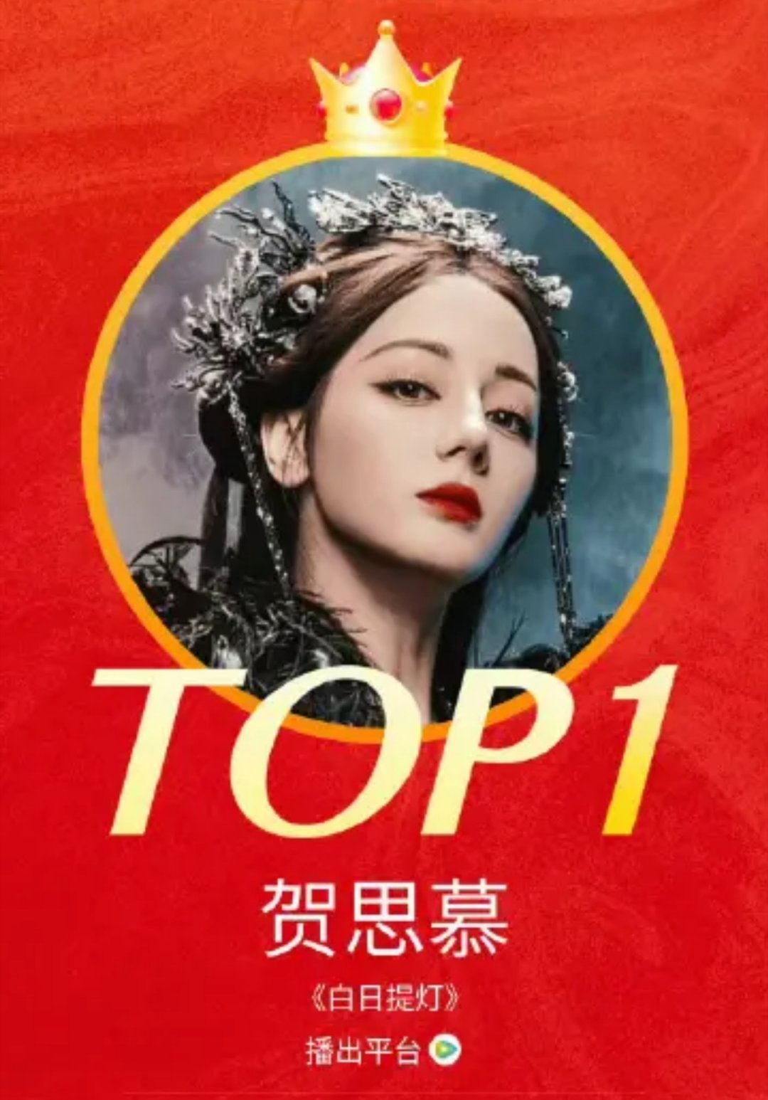 迪丽热巴陈飞宇白日提灯热度涨幅迪丽热巴剧集角色新媒体指数TOP1她在群众眼里是t