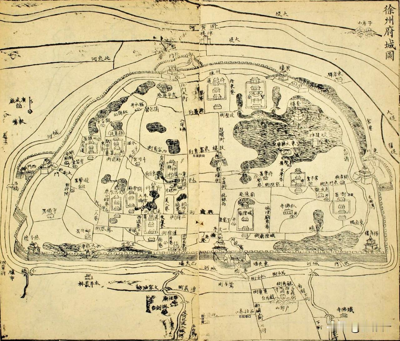徐州城过去有“五楼二观八大寺，七十二庵布其中”的说法，但真正能说全的很少，特别是
