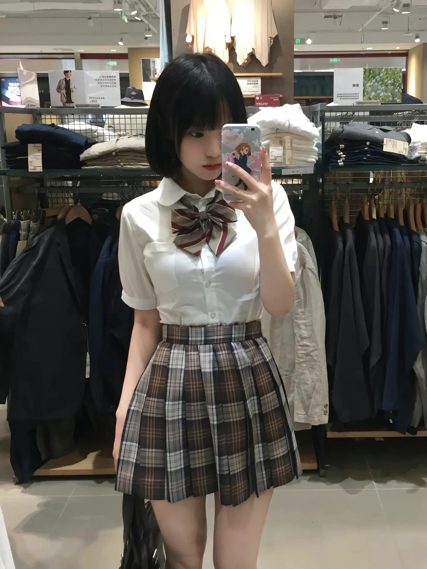 春夏jk制服怎么穿。