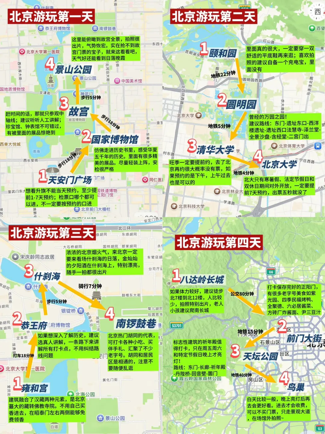 对自己做的JJ北京演唱会攻略很满意✅游玩篇