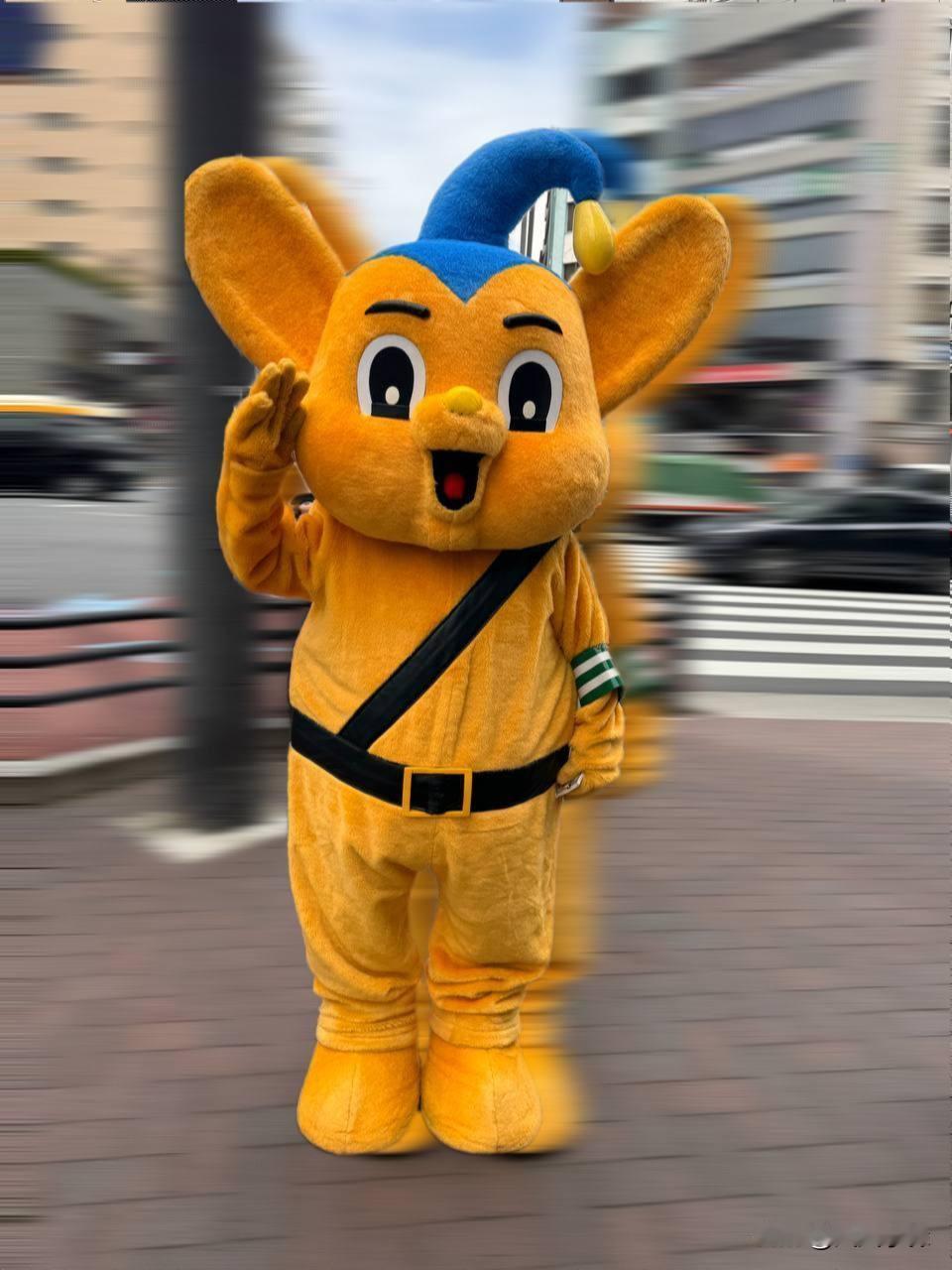 路遇东京警视厅吉祥物。日本基本每个县都有自己的警察吉祥物，原来这么多，大家喜欢哪