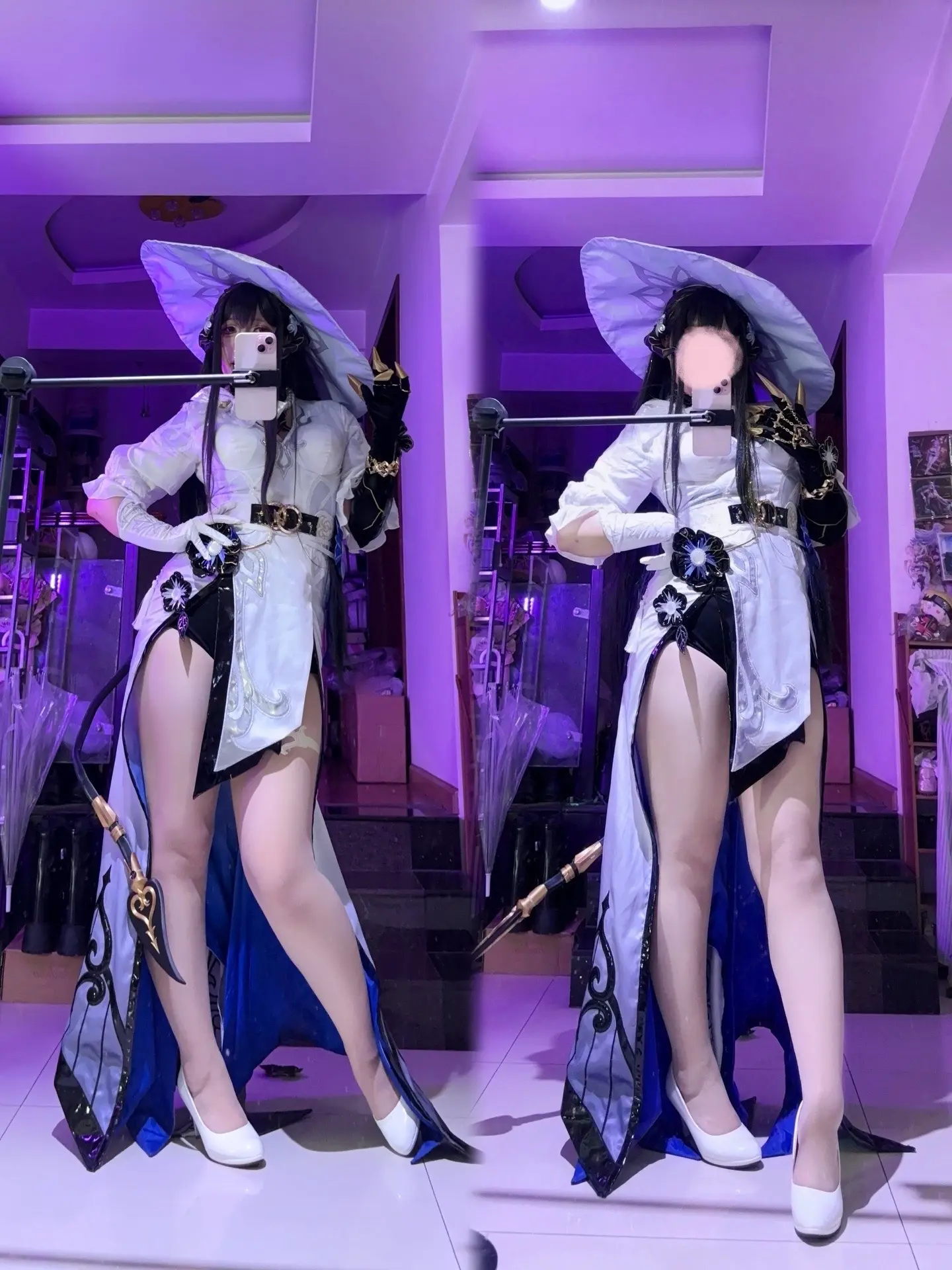 三分妄想康士坦丝cos服测评。身高172cm 体重140 身上L码 ?...