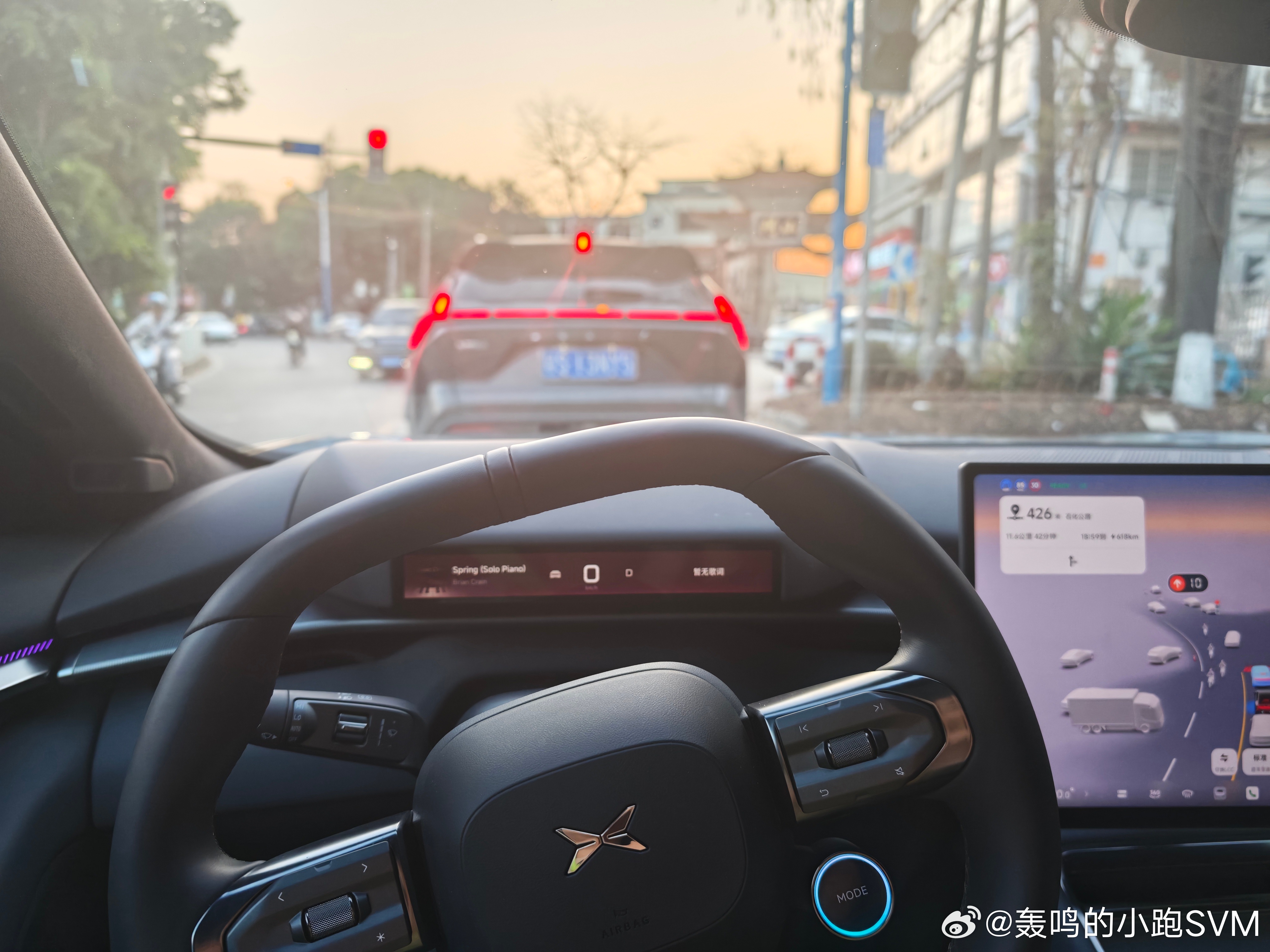 刹车意外的柔和…车速控制非常细腻我是个渣男我已经想换ultra了…小鹏第二代vl