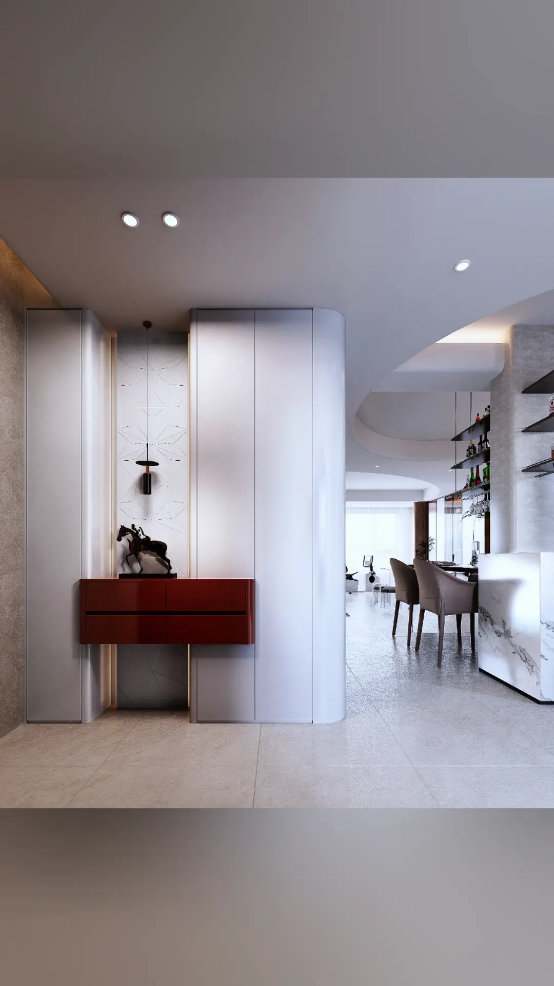 现代轻奢的终极浪漫：不只是空间有颜值，更是把生活温度藏进每处精致设计里！