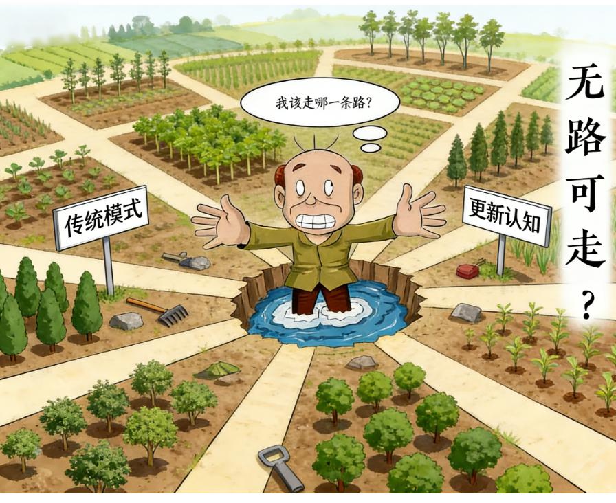 干绿化苗木这行的，要明白一个理：淘汰你的从不是同行，是你不愿更新的认知和一成不变