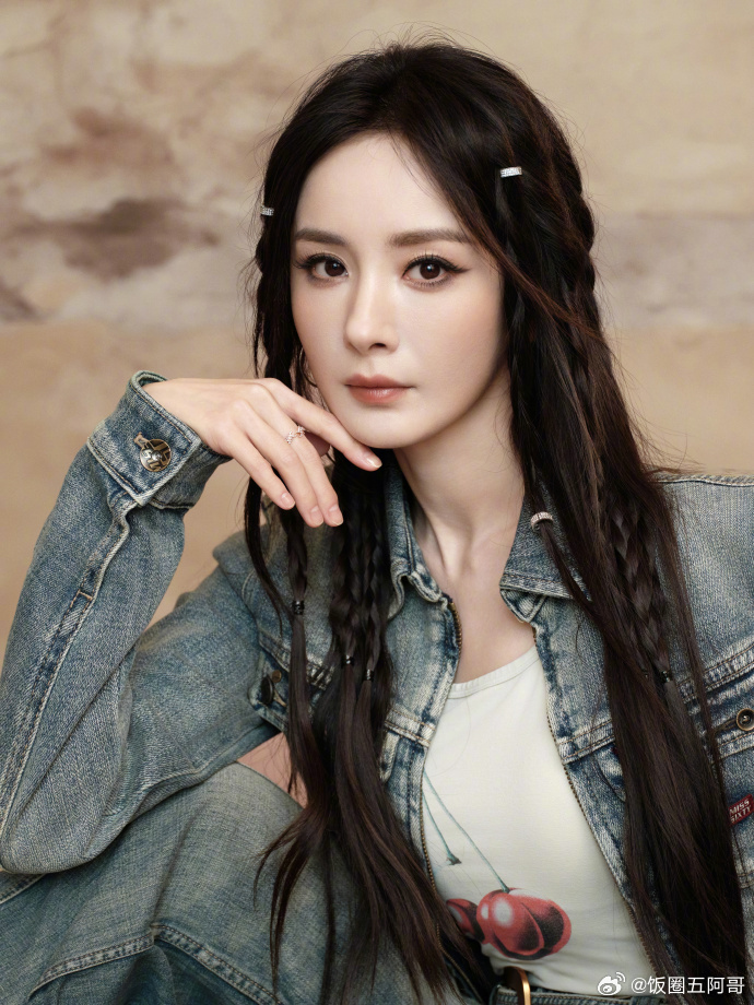 杨幂牛仔风格 